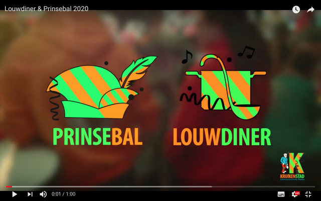 Youtube Aftermovie Louwdiner & Prinsebal